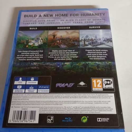 Aven Colony PS4 like new