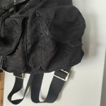Benetton black backpack small, new