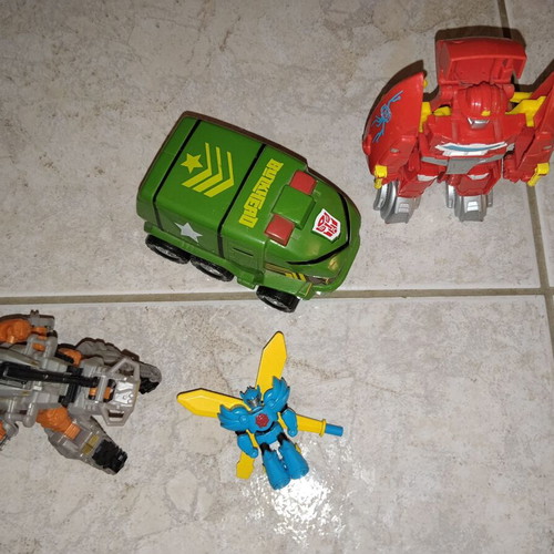 Transformers figures used, pack