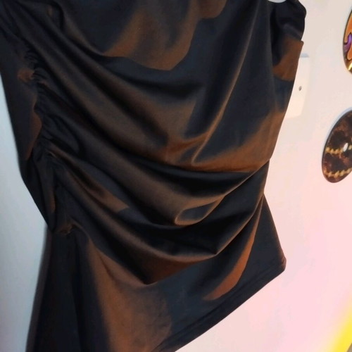 Strapless top black Shein size M like new