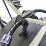Minecraft Ender Dragon 3D printed figure with movable parts