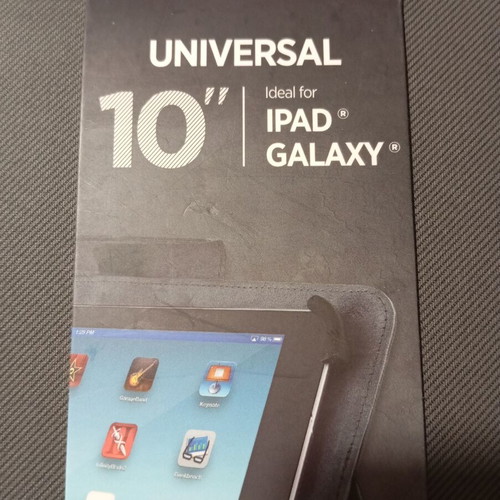 Universal 10" tablet case new, dark gray