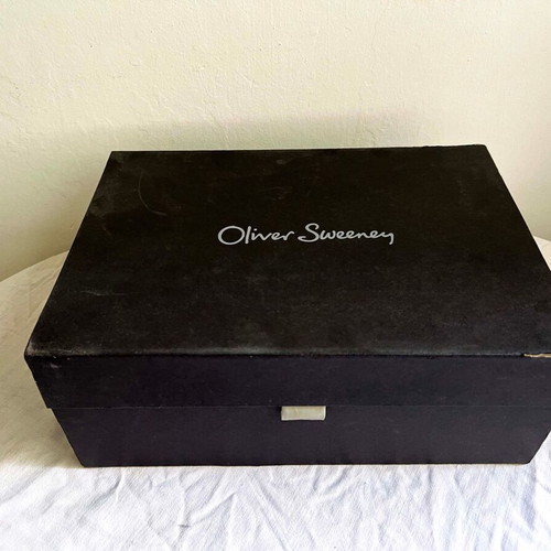 Oliver Sweeney handmade leather boots used, brown, size 43
