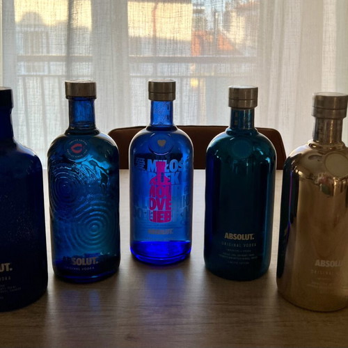 Absolut Vodka Limited Edition Collection of 20 Sealed Bottles