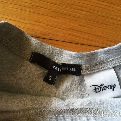 Disney Chip n Dale sweatshirt used, grey, size S 146 cm