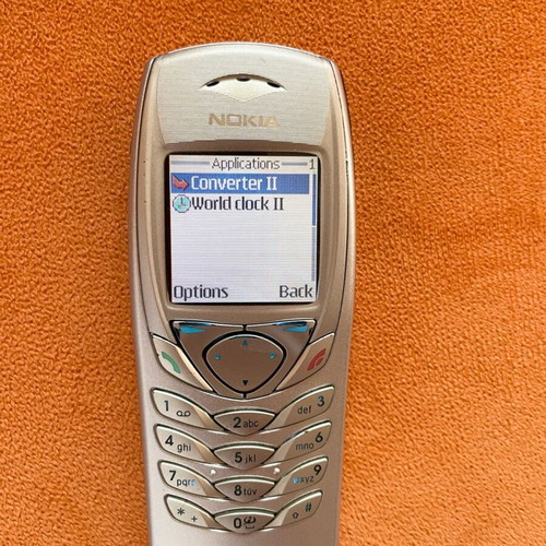 Nokia 6100 used, gray phone