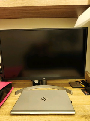 LG 27 Inch UHD 4K IPS Monitor 27UL500 used, HDR10