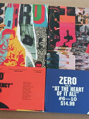 Zero Vol.1 & Vol.2 trade paperback like new, Image Comics, English
