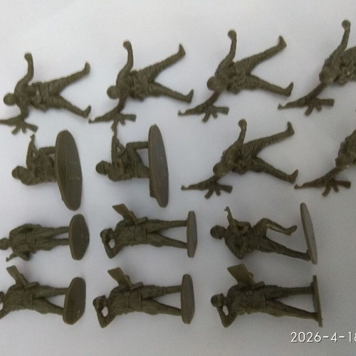Airfix and Matchbox soldier figures collection like new