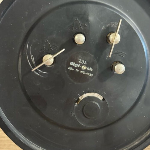 Vintage Disney alarm clock with Donald Duck used
