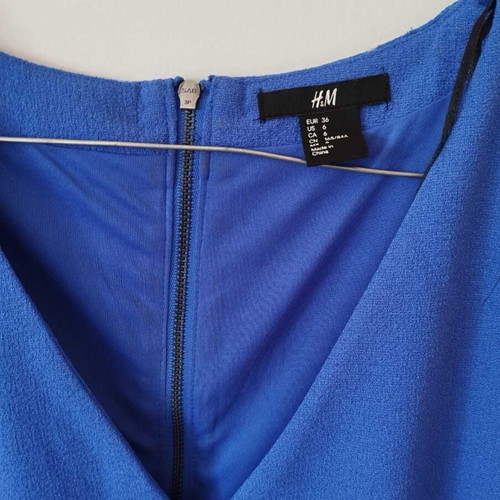 Dress blue H&M like new, size S