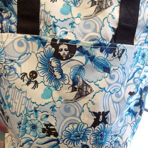 Eastpak shoulder bag new, turquoise and white