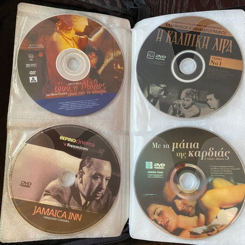 DVD movies pack of 38 in album