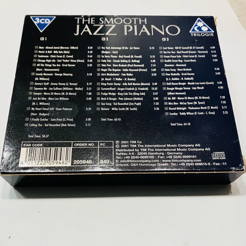 The Smooth Jazz Piano collection 3 CD like new