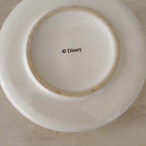Disney That's Donald! vintage snack cup and plate set