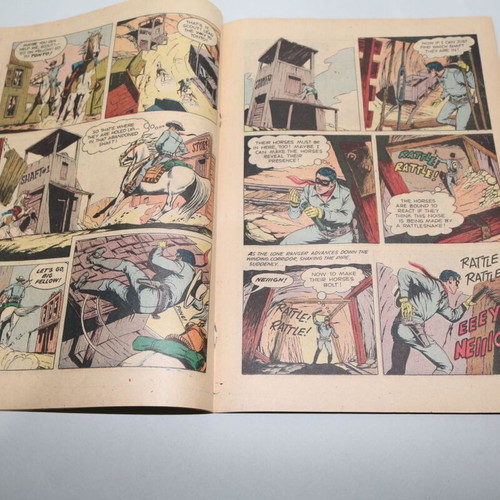 The Lone Ranger #122 vintage comic August 1958 used