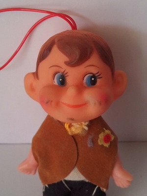 Vintage κουκλάκι λερωμένο αγοράκι Dirty boy the mascots μεταχειρισμένο