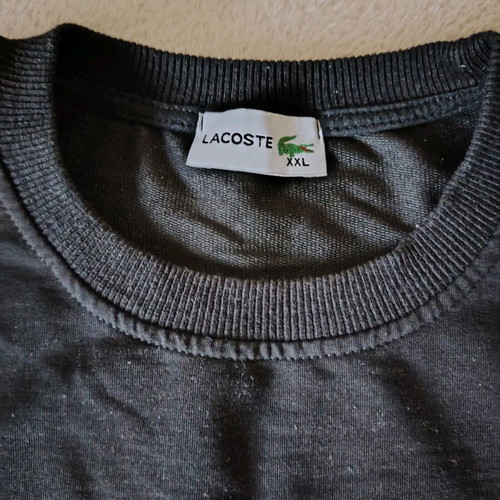 Lacoste pullover black XXL like new