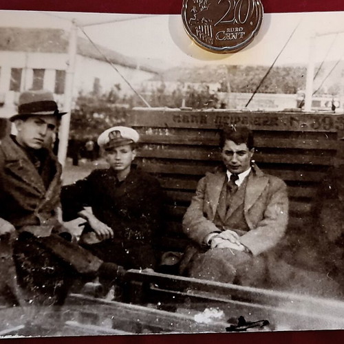 Πειραιεύς vintage ασπρόμαυρη φωτογραφία 1938, σαν καινούργιο