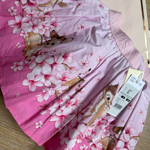 Monnalisa Bambi skirt, pink, 4 years