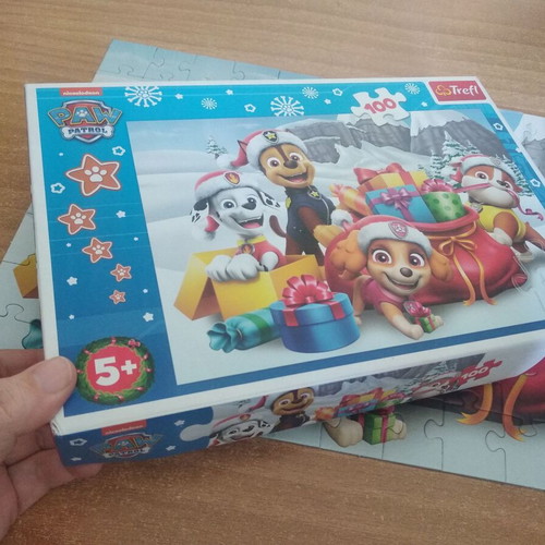 Paw Patrol puzzle 100 pieces like new