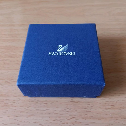 Swarovski jewelry box new, blue