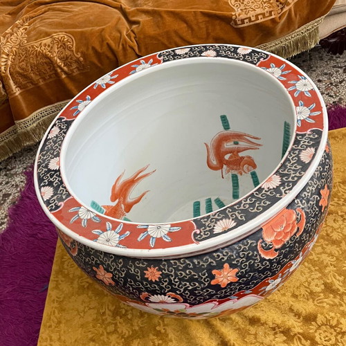 Handmade huge vintage kaspo in excellent condition