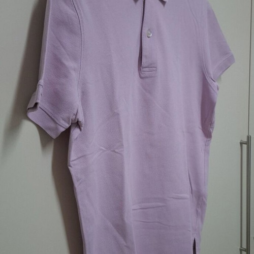 Massimo Dutti polo t-shirt pastel lilac like new, size L