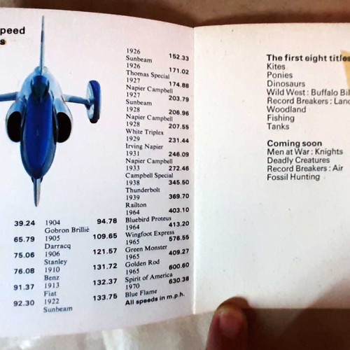 Scatterbox Record Breakers Land used pocket book with record-breaking cars