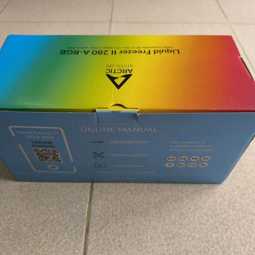 Arctic Liquid Freezer II 280 A-RGB new computer water cooler