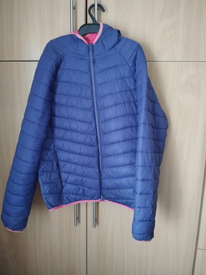 Marks & Spencer puffer jacket like new, pink and purple, size M