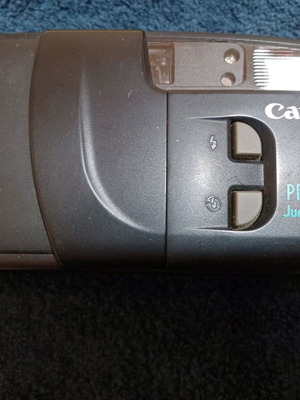 Φωτογραφική μηχανή Canon Prima Junior DX μεταχειρισμένη, για επισκευή ή ανταλλακτικά με κουτί και χαρτιά