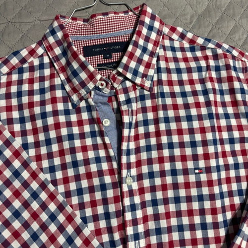 Tommy Hilfiger shirt new, size M, white and red