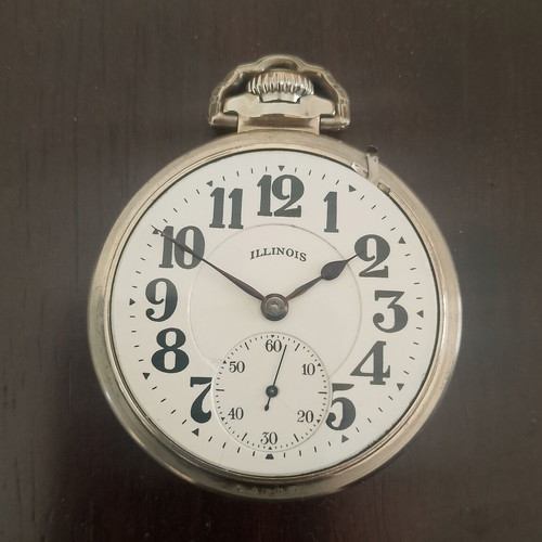 Illinois Bunn Special 60h type I used railroad pocket watch