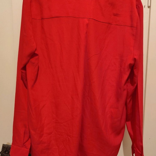 Red shirt Stradivarius X large Eur 42 like new