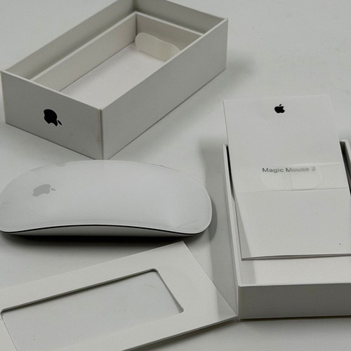 Apple Magic Mouse wireless multi-touch mouse used with box
