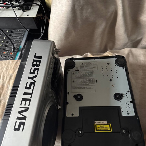 JB Systems MCD 260 Professional DJ CD Players used, pair