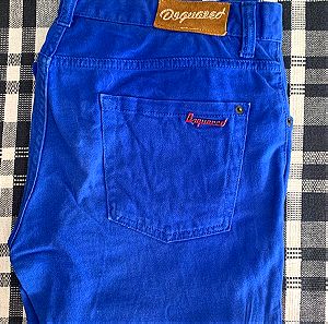 DSQUARED2 Colored jean BLUE Made in Italy Size 36