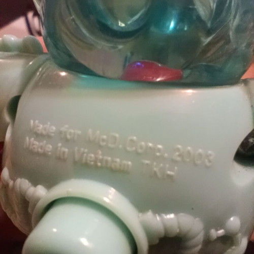 Vintage McDonald's 2003 Alien collectible figure, like new