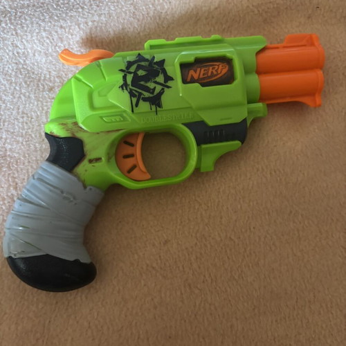 Nerf Zombie Strike Doublestrike μεταχειρισμένο όπλο βελών