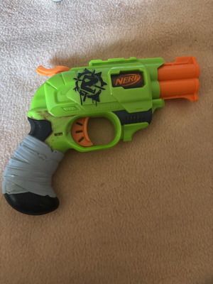 Nerf Zombie Strike Doublestrike μεταχειρισμένο όπλο βελών