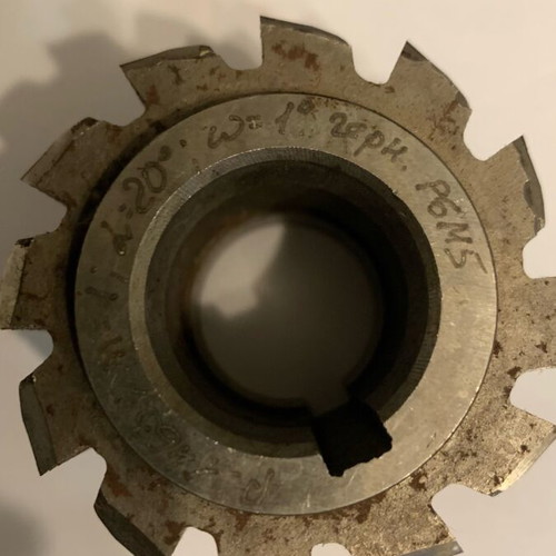 Gear cutting unit M1 20-degree angle ESSD like new
