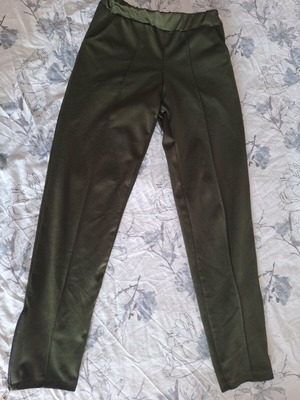 Women's green pants, size M / 38 / 10