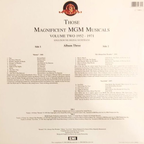 Those Magnificent MGM Musicals Πακέτο 4 LP καινούργιο
