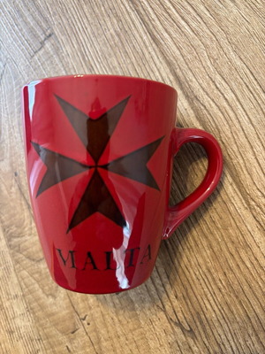 Souvenir mug large size from Malta new
