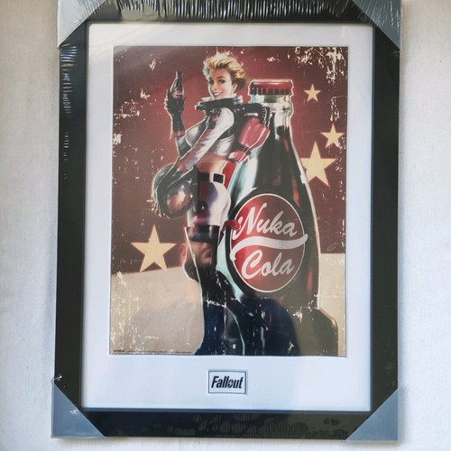 Fallout Nuka Cola Framed Print Abystyle New