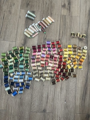 DMC Brillante d'Alsace No 50 embroidery threads collection like new