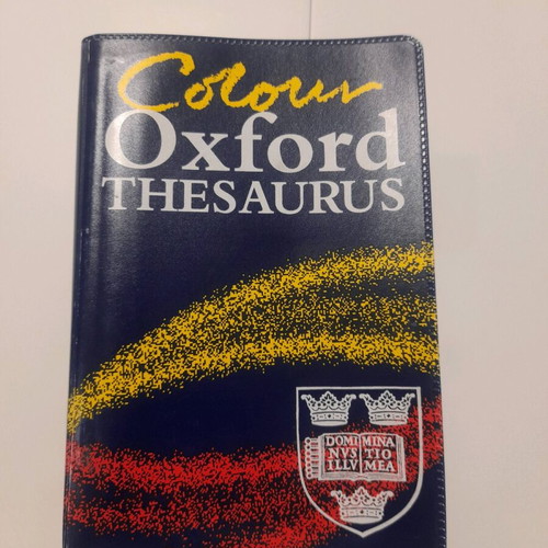 Oxford Thesaurus dictionary like new, English synonyms dictionary
