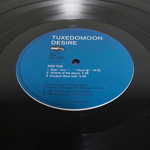 TUXEDOMOON "DESIRE" LP special numbered edition, like new