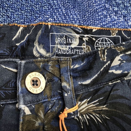 Blend Floral Shorts new, men's size S, cotton blend